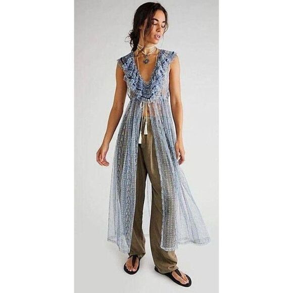 Free People - In Paris Maxi Top size small - Picture 2 of 11